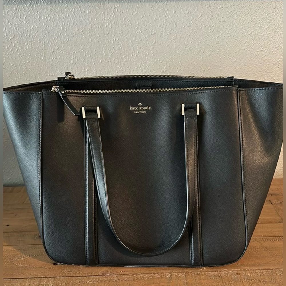 Large Black Kate Spade Handbag